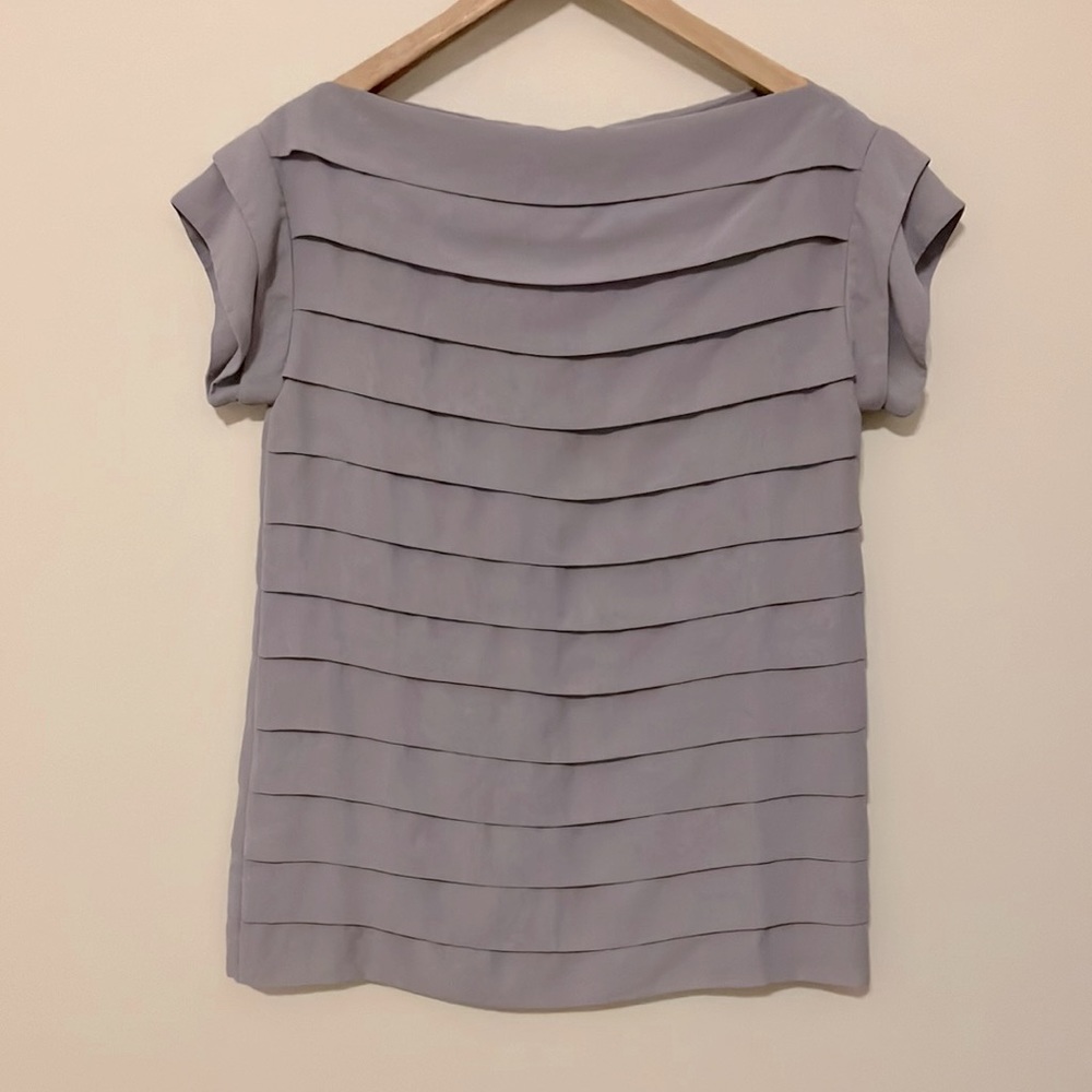 Layered short sleeve shirt